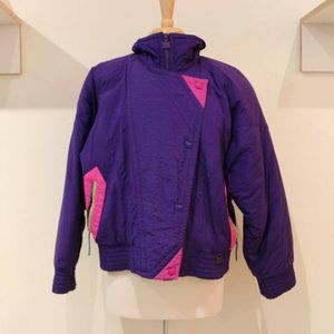 80's Color-block Windbreaker